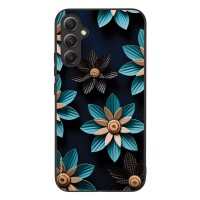 Θήκη Sonique 3D Flower Series για Samsung Galaxy A34 5G Γαλάζιο