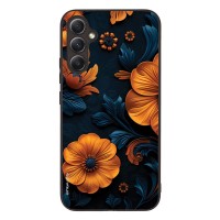 Θήκη Sonique 3D Flower Series για Samsung Galaxy A34 5G Πορτοκαλί 01