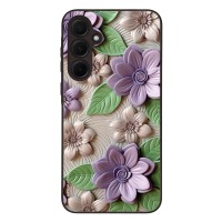 Θήκη Sonique 3D Flower Series για Samsung Galaxy A35 5G Βιολετί