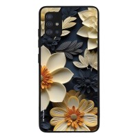 Θήκη Sonique 3D Flower Series για Samsung Galaxy A51 Εκρού