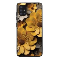 Θήκη Sonique 3D Flower Series για Samsung Galaxy A51 Κίτρινο