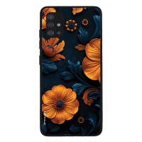 Θήκη Sonique 3D Flower Series για Samsung Galaxy A51 Πορτοκαλί 01