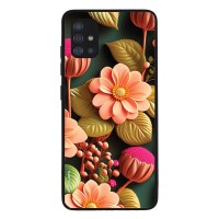 Θήκη Sonique 3D Flower Series για Samsung Galaxy A51 Σομόν