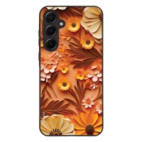 Θήκη Sonique 3D Flower Series για Samsung Galaxy A52 4G/5G / Galaxy A52s 5G Πορτοκαλί