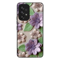 Θήκη Sonique 3D Flower Series για Samsung Galaxy A53 5G Βιολετί