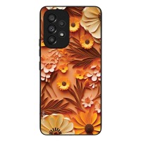 Θήκη Sonique 3D Flower Series για Samsung Galaxy A53 5G Πορτοκαλί