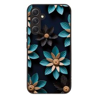 Θήκη Sonique 3D Flower Series για Samsung Galaxy A54 5G Γαλάζιο