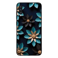 Θήκη Sonique 3D Flower Series για Samsung Galaxy A70/A70s Γαλάζιο