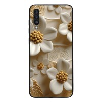Θήκη Sonique 3D Flower Series για Samsung Galaxy A70/A70s Λευκό