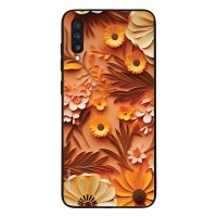 Θήκη Sonique 3D Flower Series για Samsung Galaxy A70/A70s Πορτοκαλί