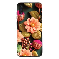 Θήκη Sonique 3D Flower Series για Samsung Galaxy A70/A70s Σομόν