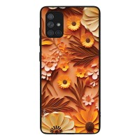 Θήκη Sonique 3D Flower Series για Samsung Galaxy A71 Πορτοκαλί