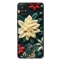 Θήκη Sonique 3D Flower Series για Samsung Galaxy A71 Πράσινο