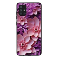 Θήκη Sonique 3D Flower Series για Samsung Galaxy A71 Ροζ