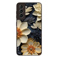 Θήκη Sonique 3D Flower Series για Samsung Galaxy S21 Εκρού
