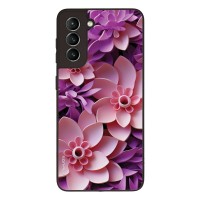 Θήκη Sonique 3D Flower Series για Samsung Galaxy S21 Ροζ