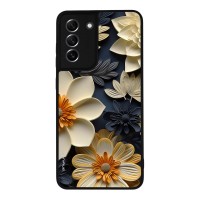 Θήκη Sonique 3D Flower Series για Samsung Galaxy S21 FE Εκρού
