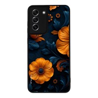 Θήκη Sonique 3D Flower Series για Samsung Galaxy S21 FE Πορτοκαλί 01