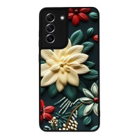 Θήκη Sonique 3D Flower Series για Samsung Galaxy S21 FE Πράσινο