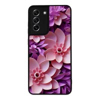 Θήκη Sonique 3D Flower Series για Samsung Galaxy S21 FE Ροζ