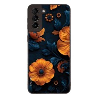 Θήκη Sonique 3D Flower Series για Samsung Galaxy S21 Plus Πορτοκαλί 01