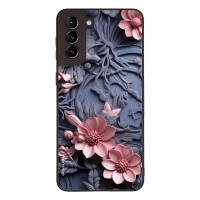 Θήκη Sonique 3D Flower Series για Samsung Galaxy S21 Plus Ροζ 02