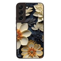 Θήκη Sonique 3D Flower Series για Samsung Galaxy S22 Εκρού