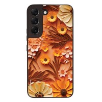 Θήκη Sonique 3D Flower Series για Samsung Galaxy S22 Πορτοκαλί
