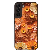 Θήκη Sonique 3D Flower Series για Samsung Galaxy S22 Plus Πορτοκαλί