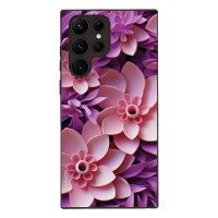 Θήκη Sonique 3D Flower Series για Samsung Galaxy S22 Ultra Ροζ