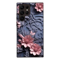 Θήκη Sonique 3D Flower Series για Samsung Galaxy S22 Ultra Ροζ 02