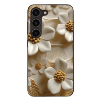 Θήκη Sonique 3D Flower Series για Samsung Galaxy S23 Λευκό