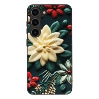 Θήκη Sonique 3D Flower Series για Samsung Galaxy S23 Πράσινο
