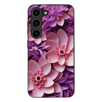 Θήκη Sonique 3D Flower Series για Samsung Galaxy S23 Ροζ