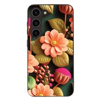 Θήκη Sonique 3D Flower Series για Samsung Galaxy S23 Σομόν
