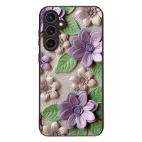 Θήκη Sonique 3D Flower Series για Samsung Galaxy S23 FE Βιολετί