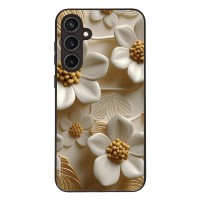Θήκη Sonique 3D Flower Series για Samsung Galaxy S23 FE Λευκό