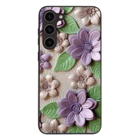 Θήκη Sonique 3D Flower Series για Samsung Galaxy S23 Plus Βιολετί