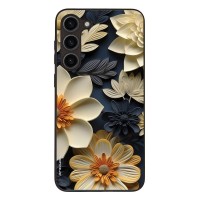 Θήκη Sonique 3D Flower Series για Samsung Galaxy S23 Plus Εκρού