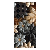 Θήκη Sonique 3D Flower Series για Samsung Galaxy S23 Ultra Γκρι