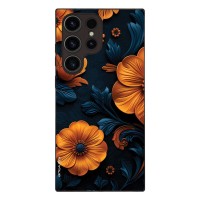 Θήκη Sonique 3D Flower Series για Samsung Galaxy S23 Ultra Πορτοκαλί 01