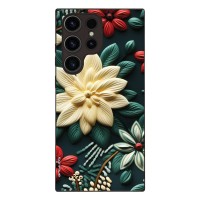 Θήκη Sonique 3D Flower Series για Samsung Galaxy S23 Ultra Πράσινο