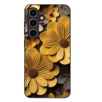 Θήκη Sonique 3D Flower Series για Samsung Galaxy S24 Κίτρινο