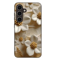 Θήκη Sonique 3D Flower Series για Samsung Galaxy S24 Λευκό