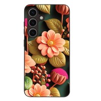 Θήκη Sonique 3D Flower Series για Samsung Galaxy S24 Σομόν