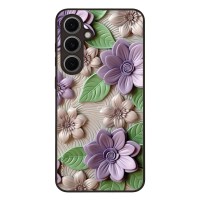 Θήκη Sonique 3D Flower Series για Samsung Galaxy S24 FE Βιολετί
