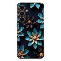 Θήκη Sonique 3D Flower Series για Samsung Galaxy S24 FE Γαλάζιο