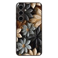 Θήκη Sonique 3D Flower Series για Samsung Galaxy S24 FE Γκρι