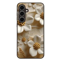 Θήκη Sonique 3D Flower Series για Samsung Galaxy S24 FE Λευκό