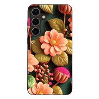 Θήκη Sonique 3D Flower Series για Samsung Galaxy S24 Plus Σομόν